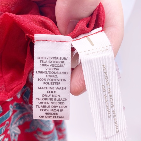 NEW LOFT One Shoulder Floral Shift Dress Size Small - Picture 8 of 9